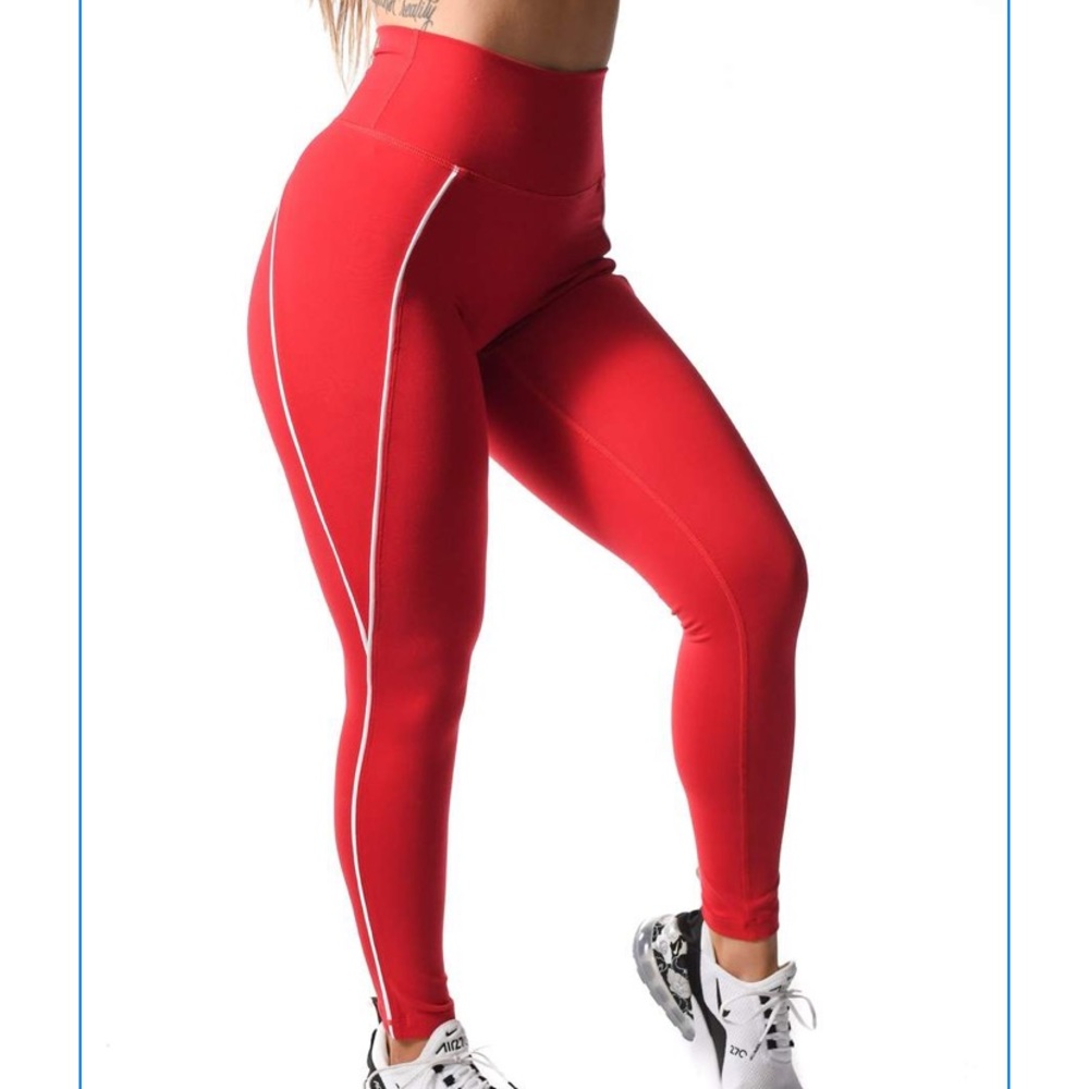 TYC resilient track red leggings